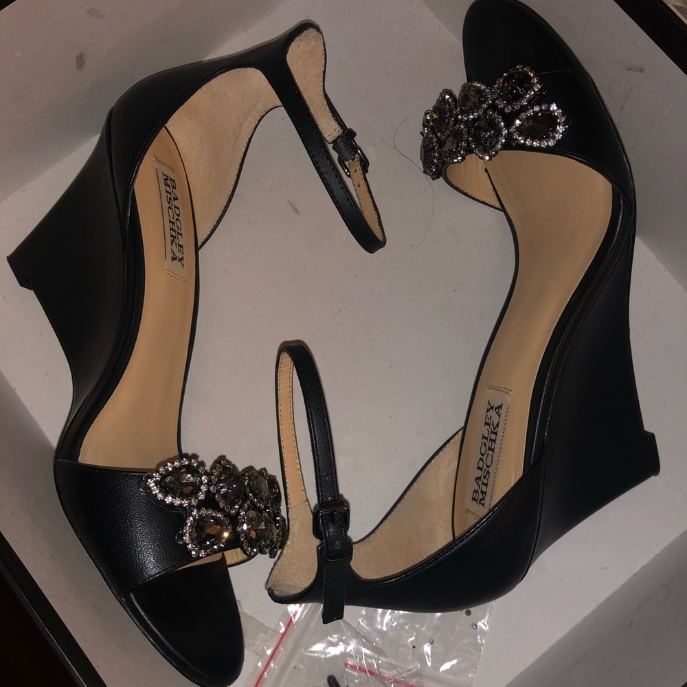 Badgley Mischka wedges